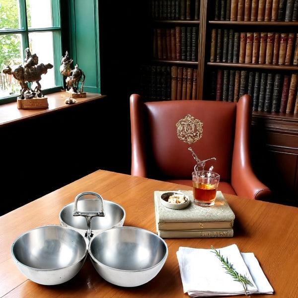 Arthur Court Equestrian Bit 3 Nut Bowl