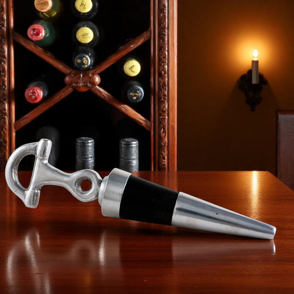 Arthur Court Equestrian Bottle Stopper