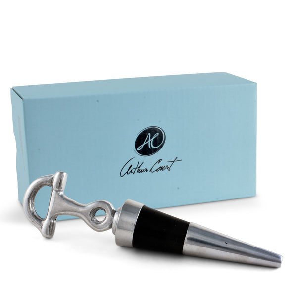 Arthur Court Equestrian Bottle Stopper
