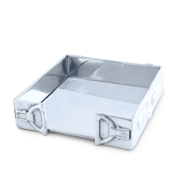 Arthur Court Equestrian Cocktail Napkin Box