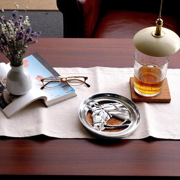 Arthur Court Equestrian Drink Coaster Set Of 4