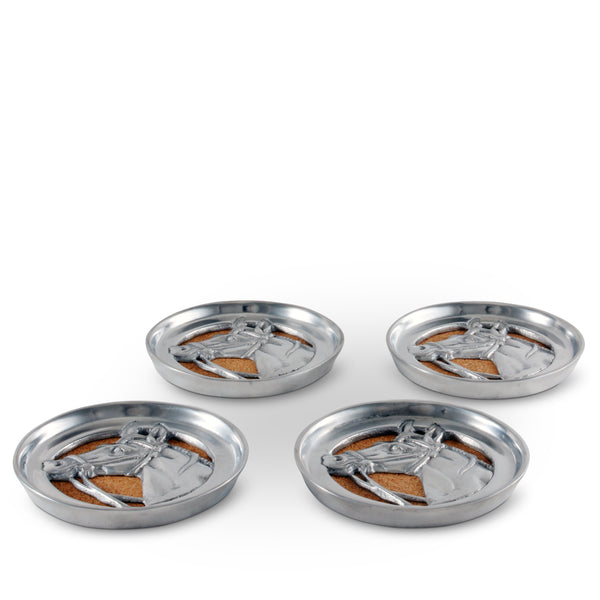 arthur court Equestrian Drink Coaster Set of 4