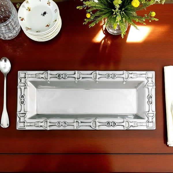 Arthur Court Equestrian Oblong Tray