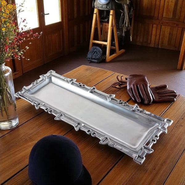 Arthur Court Equestrian Oblong W/Openwork