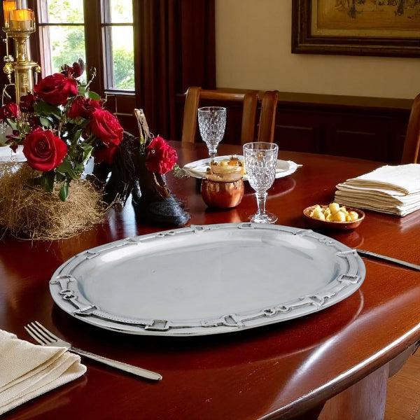 Arthur Court Equestrian Oval Platter