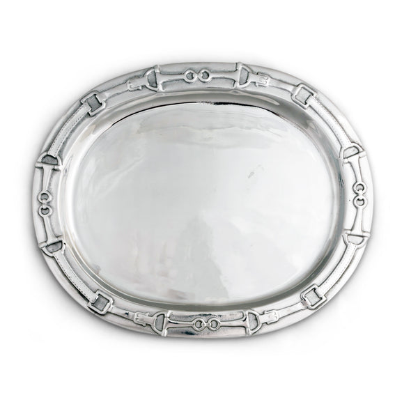 arthur court Equestrian Oval Platter