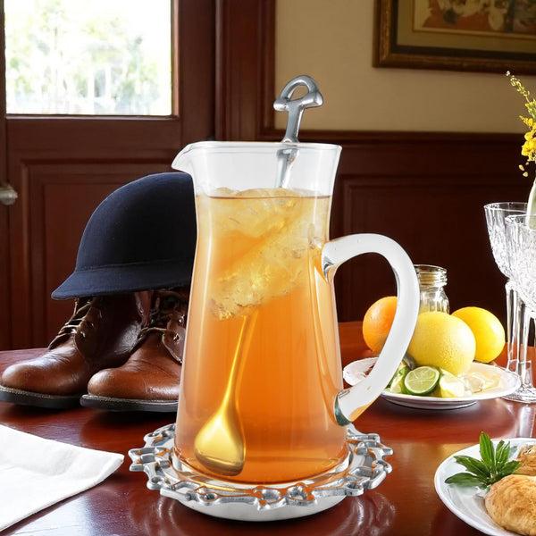 Arthur Court Equestrian Pitcher Set