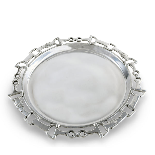 arthur court Equestrian Round Tray 12