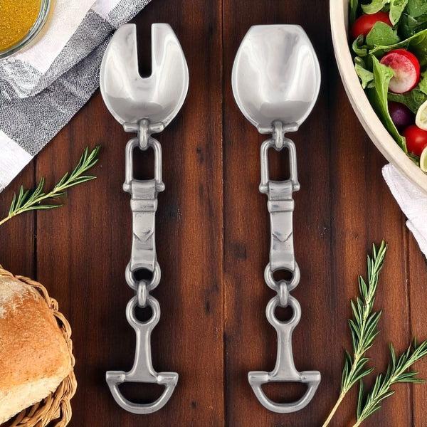 Arthur Court Equestrian Serving Set