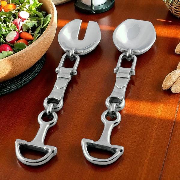 Arthur Court Equestrian Serving Set