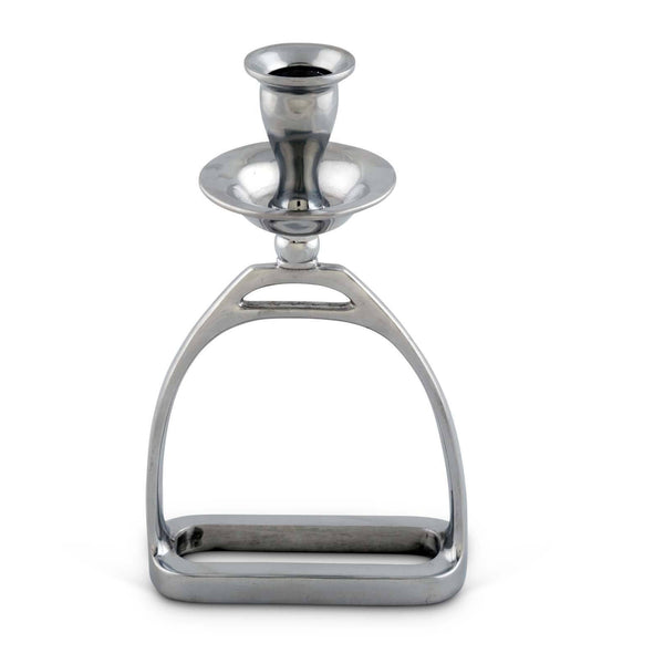 arthur court Equestrian Stirrup Candlestick