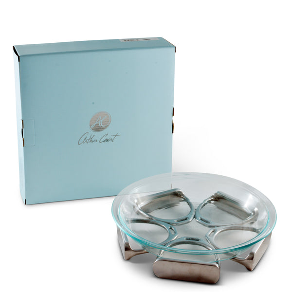 Arthur Court Equestrian Stirrup Pie Trivet