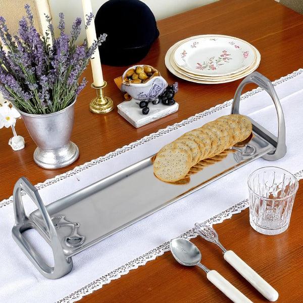 Arthur Court Equestrian Stirrup Tray - Small