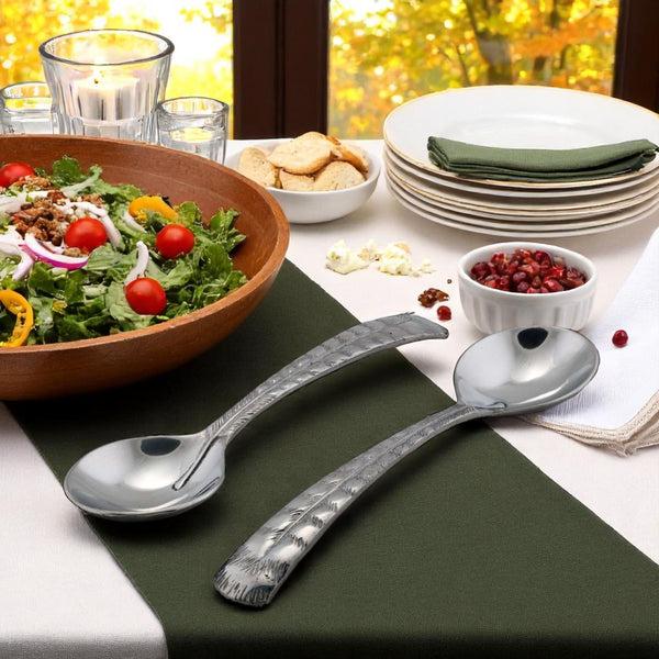 Arthur Court Feather Salad Servers
