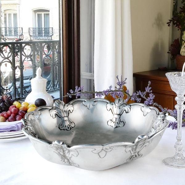 Arthur Court Fleur-De-Lis 10 Bowl