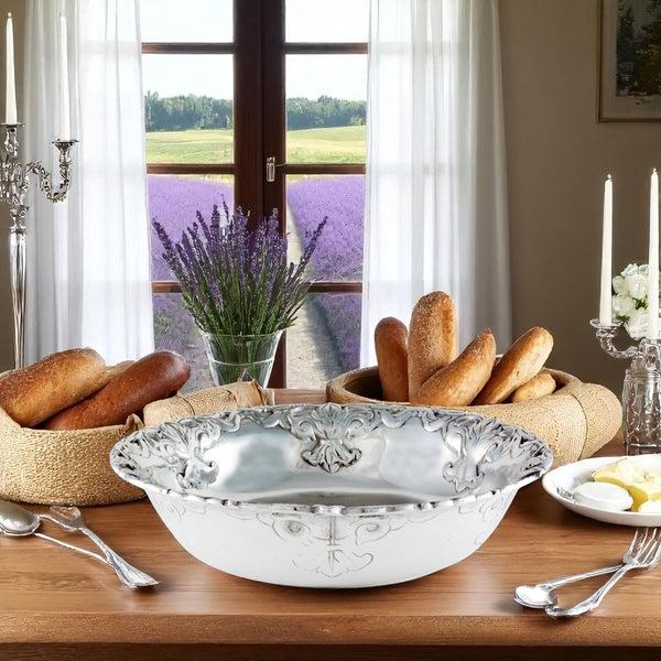 Arthur Court Fleur-De-Lis 12 Bowl