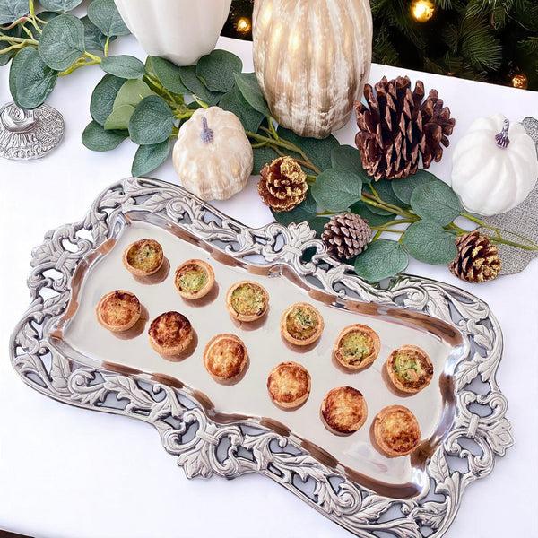 Arthur Court Fleur-De-Lis Acanthus Oblong