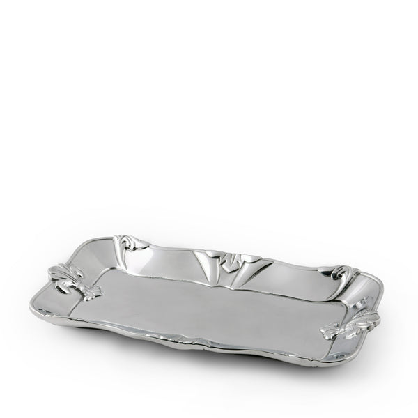 arthur court Fleur-De-Lis Bread Tray 6x12