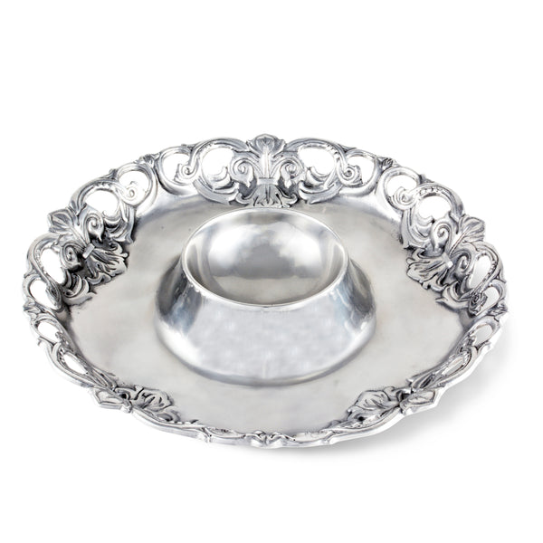 arthur court Fleur-De-Lis Chip and Dip