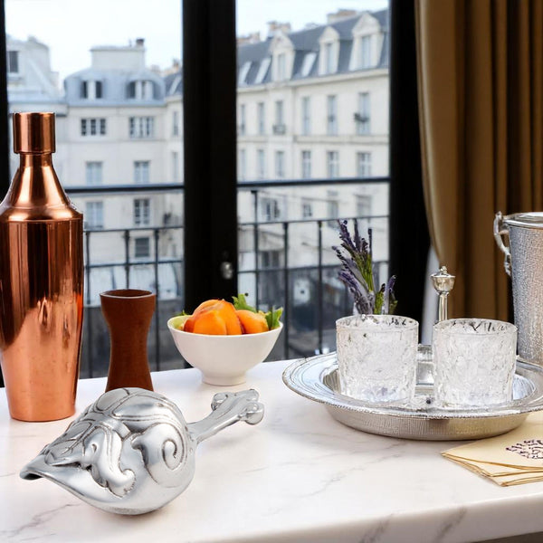 Arthur Court Fleur-De-Lis Ice Scoop