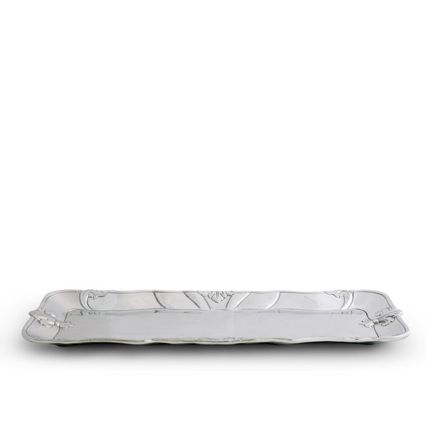 Arthur Court Fleur-De-Lis Oblong Tray