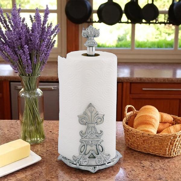 Arthur Court Fleur-De-Lis Paper Towel Holder