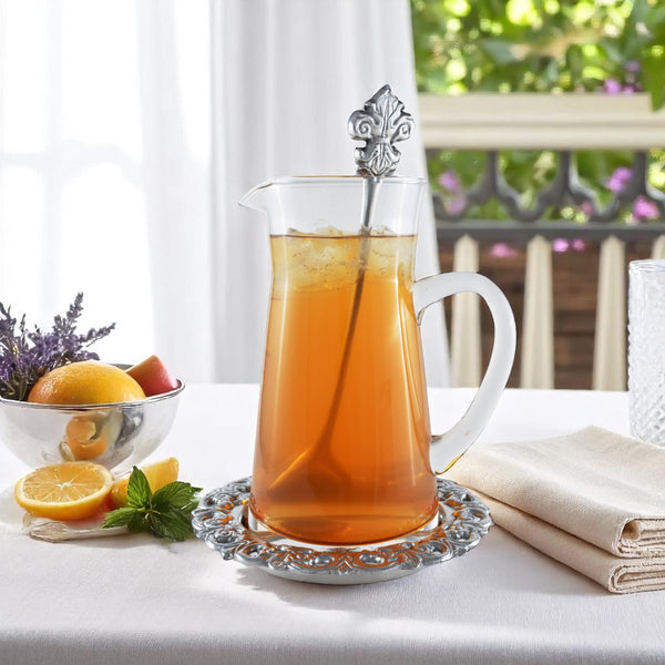 Arthur Court Fleur-De-Lis Pitcher Set