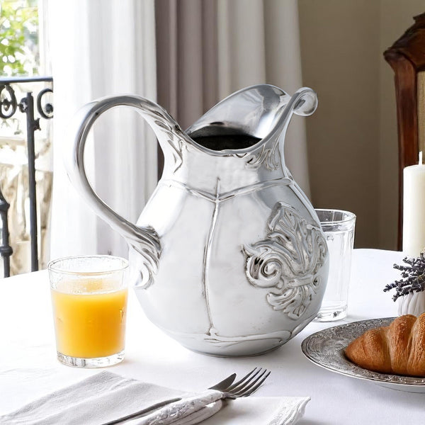 Arthur Court Fleur-De-Lis Pitcher Small