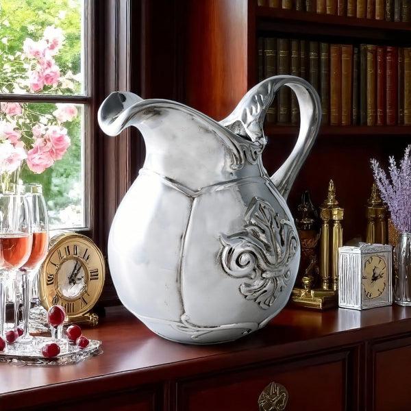 Arthur Court Fleur-De-Lis Pitcher Small
