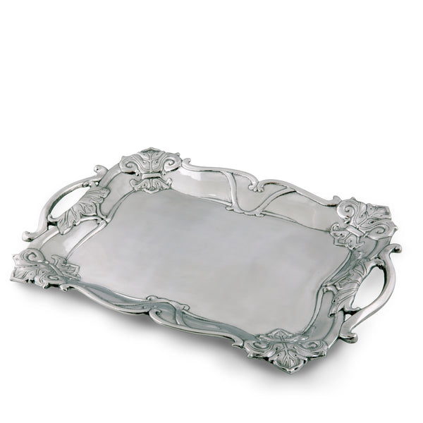 arthur court Fleur-De-Lis Rectangle Tray