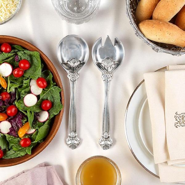 Arthur Court Fleur-De-Lis Serving Set