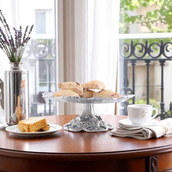 Arthur Court Fleur De Lis Treat / Cookie Stand