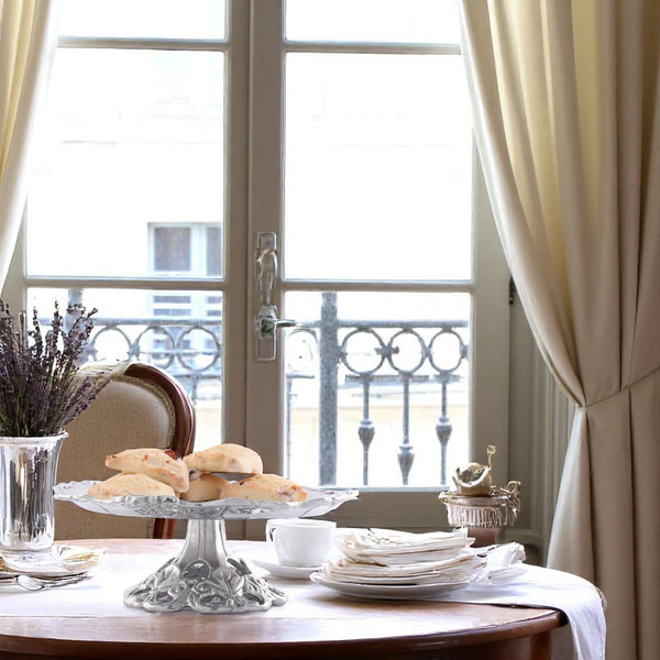 Arthur Court Fleur De Lis Treat / Cookie Stand