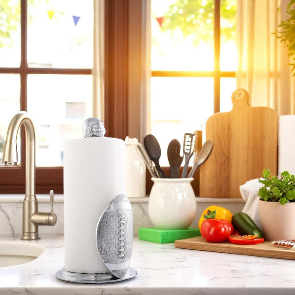 Arthur Court Football Paper Towel Holder