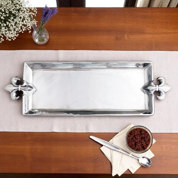 Arthur Court French Lily Oblong Tray