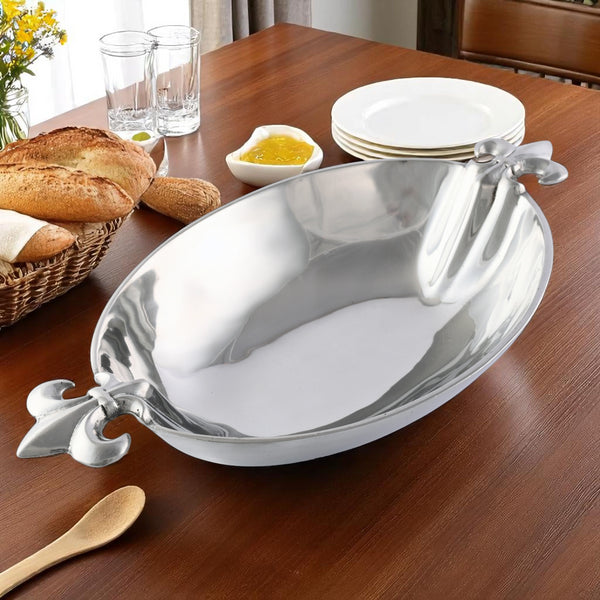 Arthur Court French Lily Oval Bowl