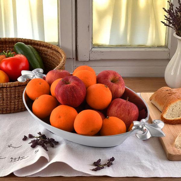 Arthur Court French Lily Oval Bowl