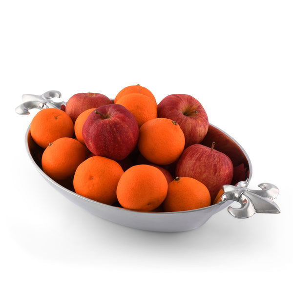 arthur court French Lily Oval Bowl