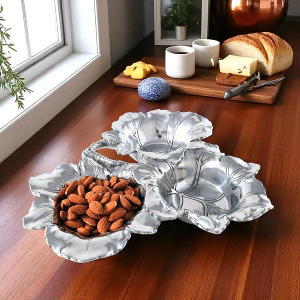 Arthur Court Grape 3-Bowl Bowl