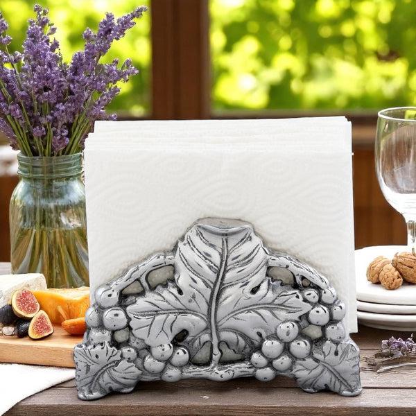 Arthur Court Grape 6 Napkin Holder