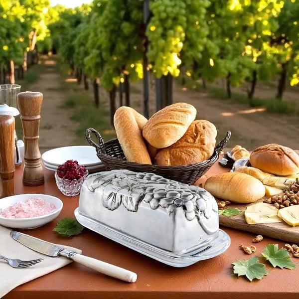 Arthur Court Grape Butter Dish