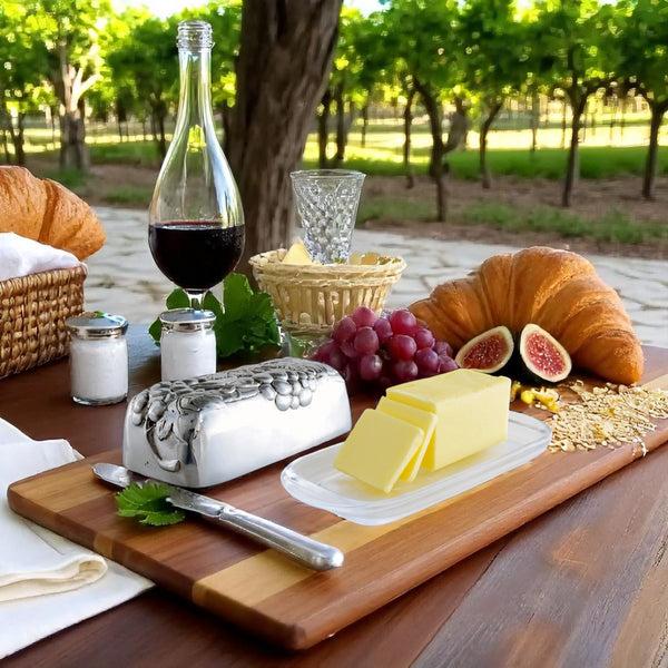 Arthur Court Grape Butter Dish