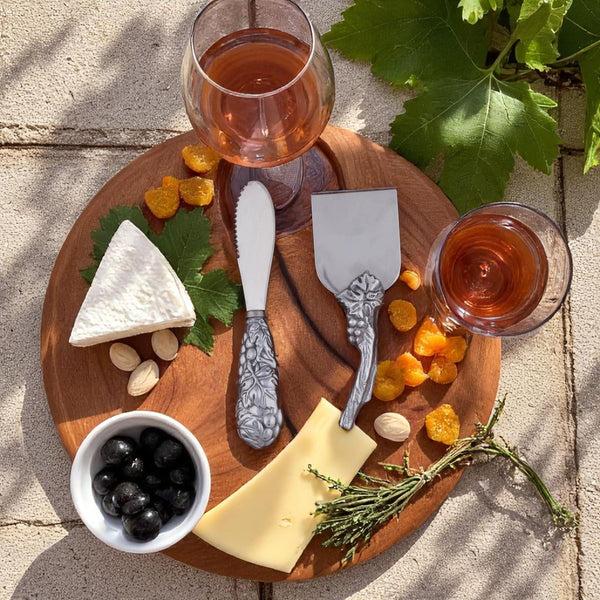 Arthur Court Grape Cheese Tool Set