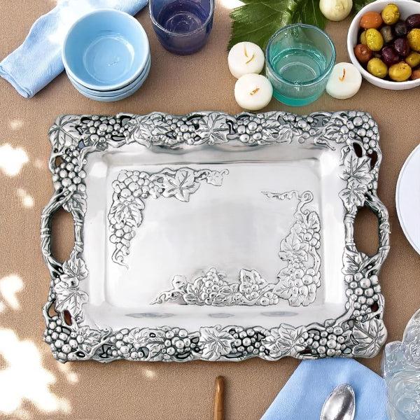 Arthur Court Grape Clutch Tray