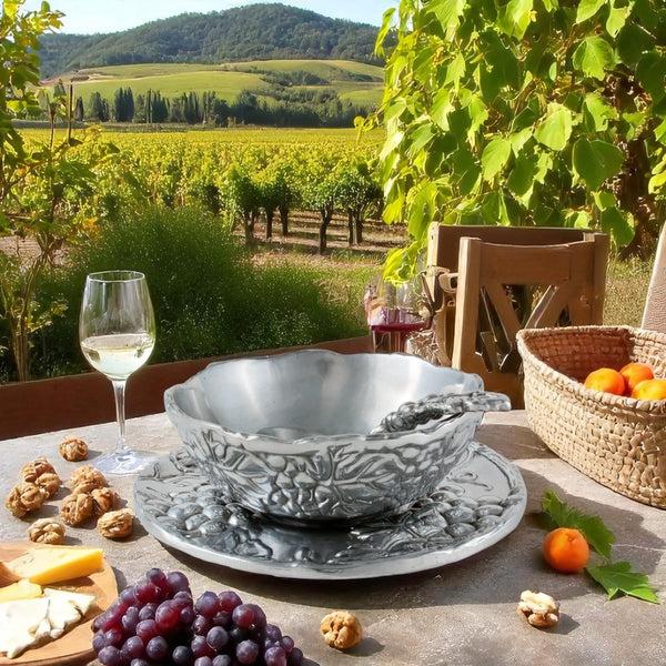 Arthur Court Grape Condiment Server