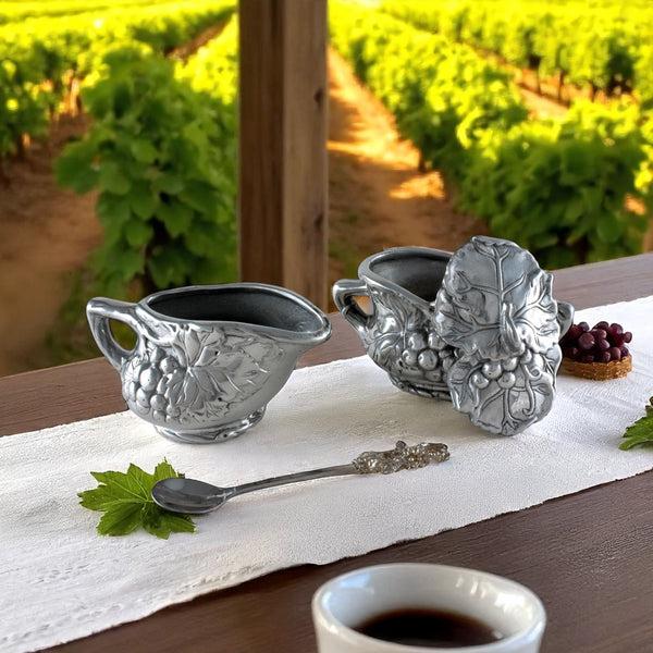 Arthur Court Grape Creamer Set