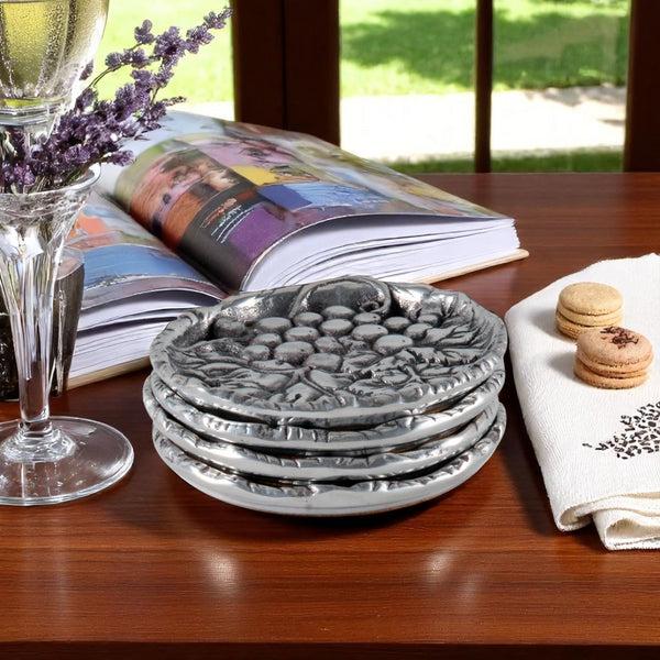 Arthur Court Grape Drink Coaster Set Of 4