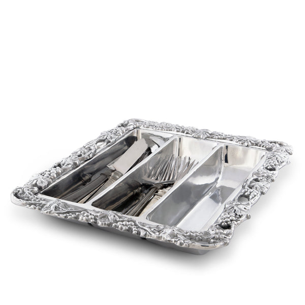 arthur court Grape Flatware Caddy