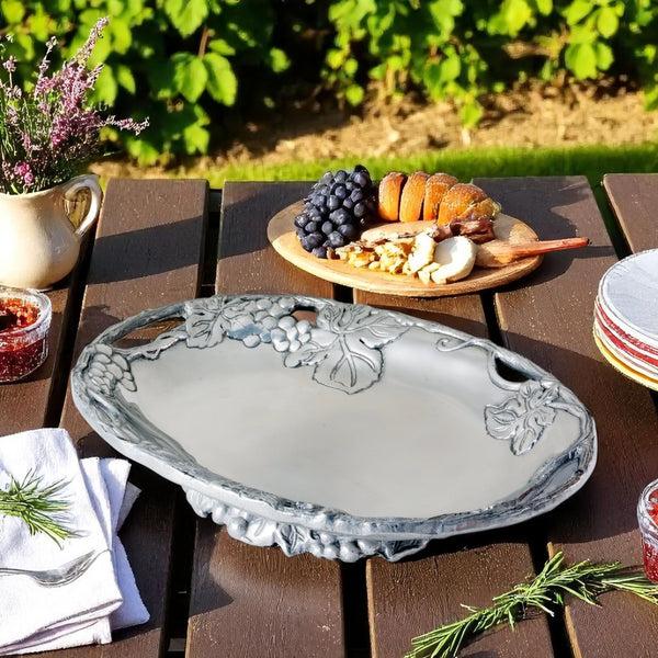 Arthur Court Grape Footed Side Dish