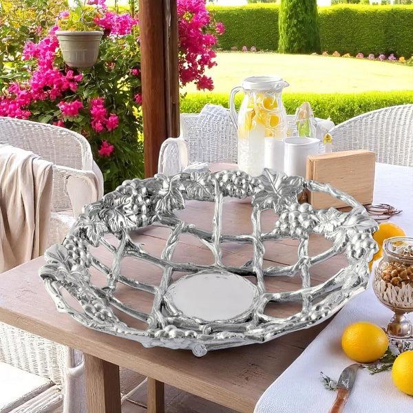 Arthur Court Grape Fruit Basket